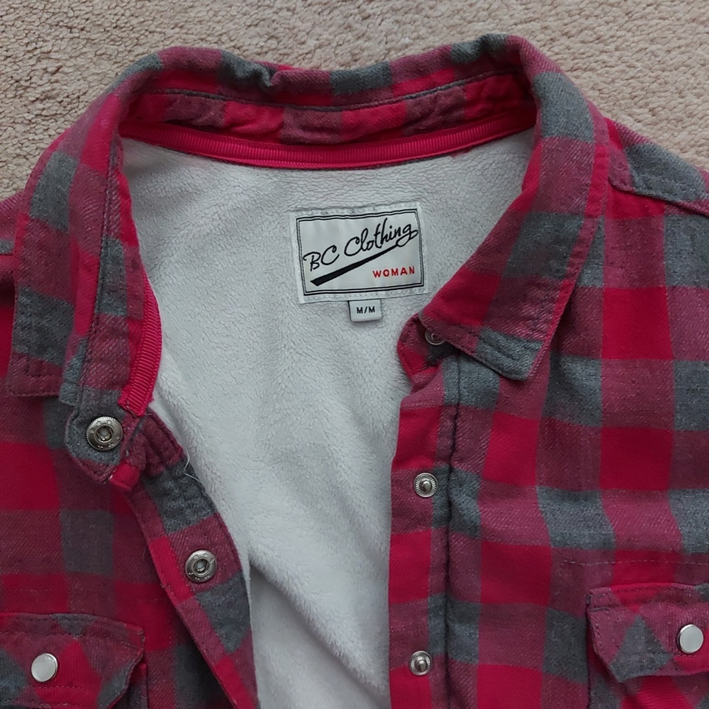 Plaid button up - Picture 2 of 5